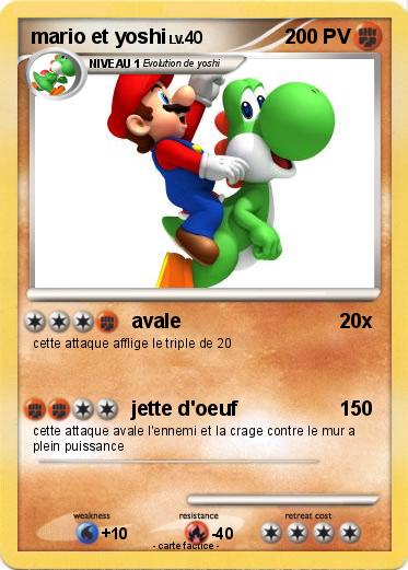 Pokemon mario et yoshi