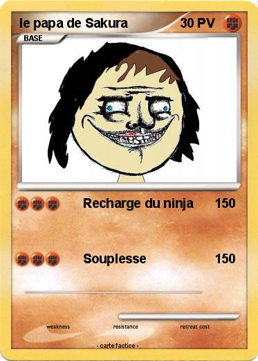 Pokemon le papa de Sakura