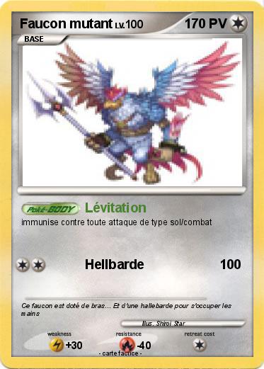 Pokemon Faucon mutant