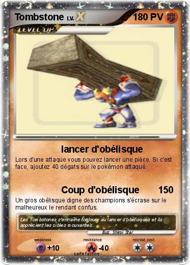 Pokemon Tombstone