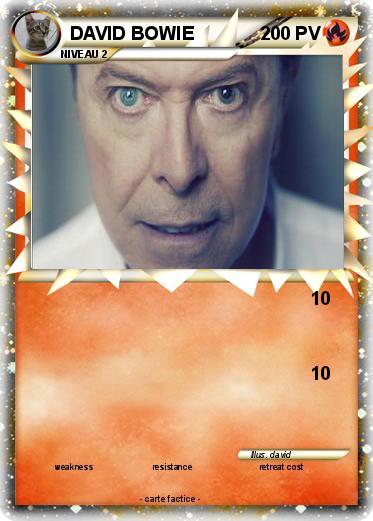 Pokemon DAVID BOWIE