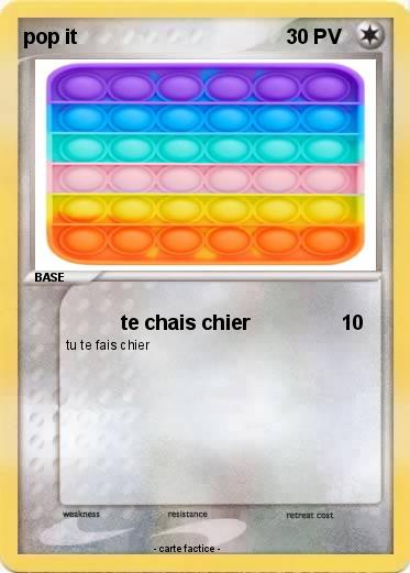 Pokemon pop it
