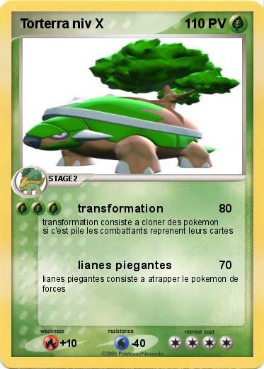 Pokemon Torterra niv X