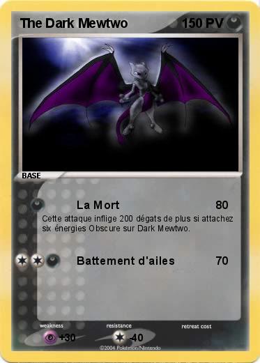 Pokemon The Dark Mewtwo