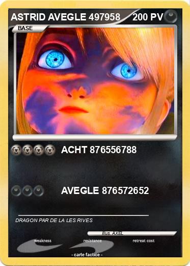 Pokemon ASTRID AVEGLE 497958