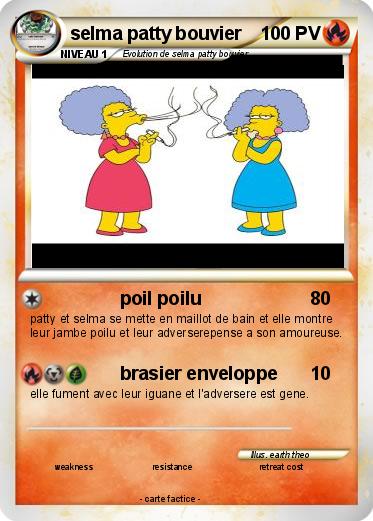 Pokemon selma patty bouvier