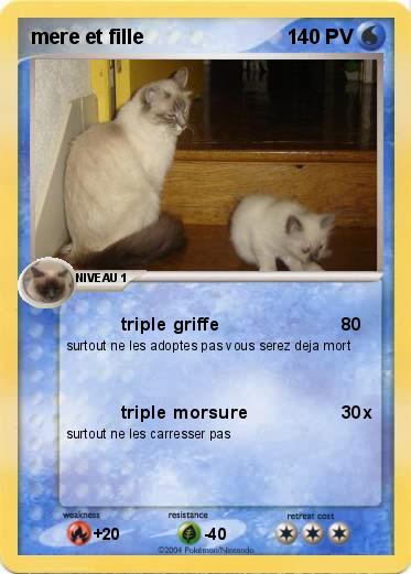 Pokemon mere et fille