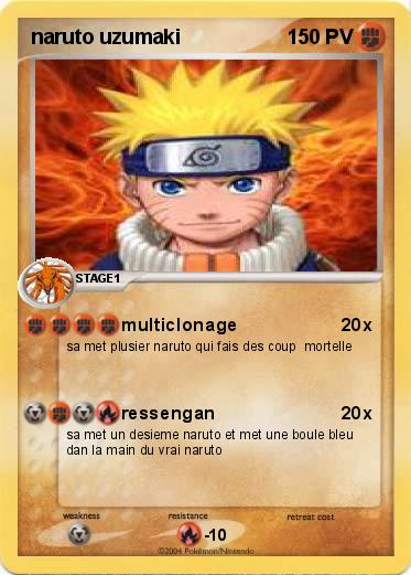 Pokemon naruto uzumaki