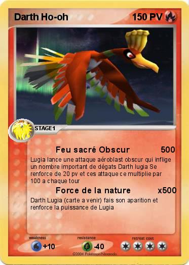 Pokemon Darth Ho-oh 