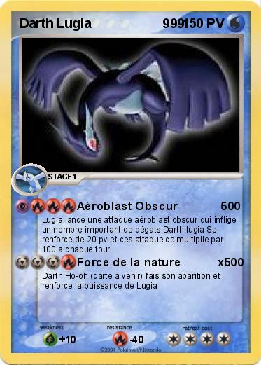 Pokemon Darth Lugia                    999