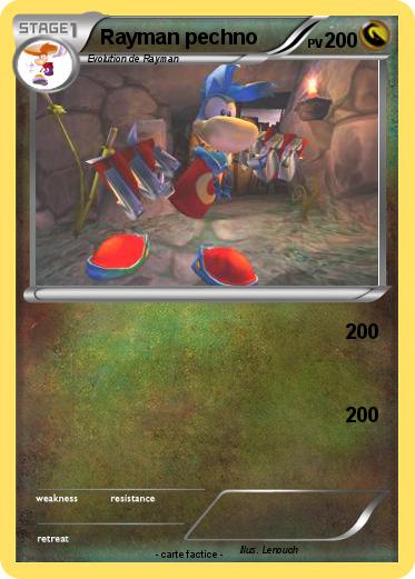 Pokemon Rayman pechno