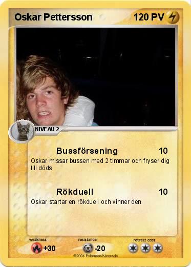 Pokemon Oskar Pettersson