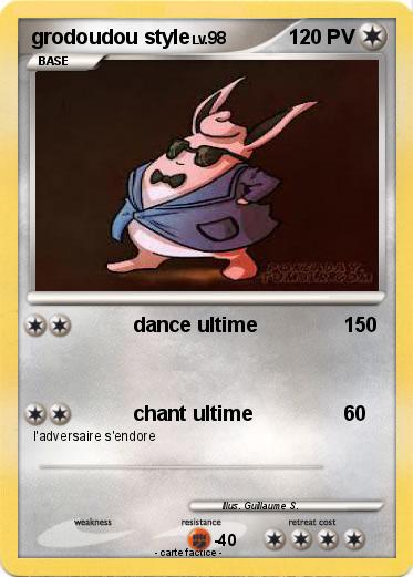 Pokemon grodoudou style
