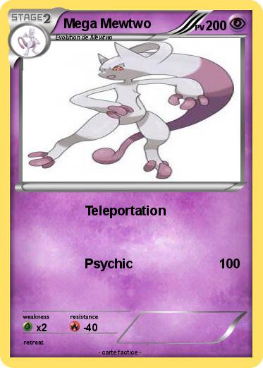 Pokemon Mega Mewtwo