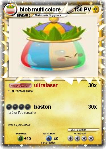 Pokemon blob multicolore