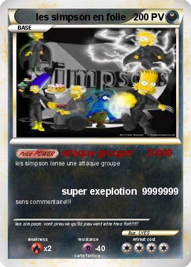Pokemon les simpson en folie