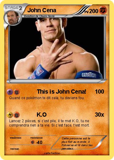 Pokemon John Cena