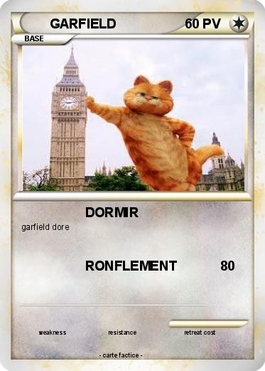 Pokemon GARFIELD