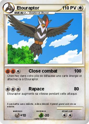 Pokemon Etouraptor