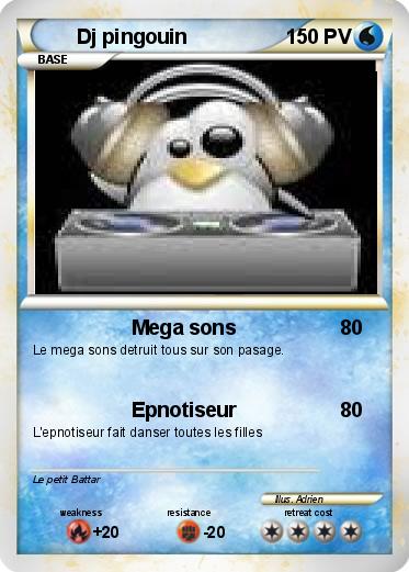 Pokemon Dj pingouin