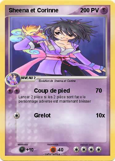Pokemon Sheena et Corinne