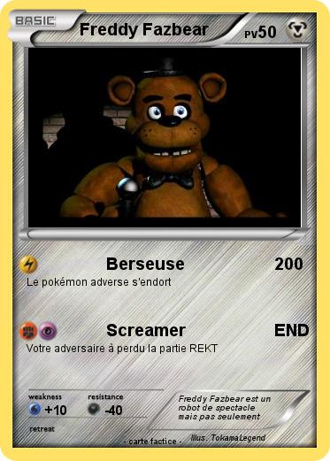 Pokemon Freddy Fazbear