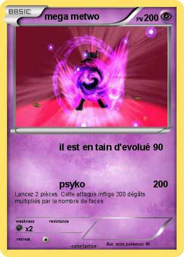 Pokemon mega metwo