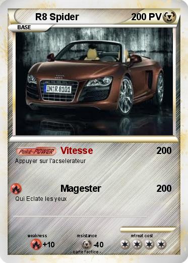 Pokemon R8 Spider