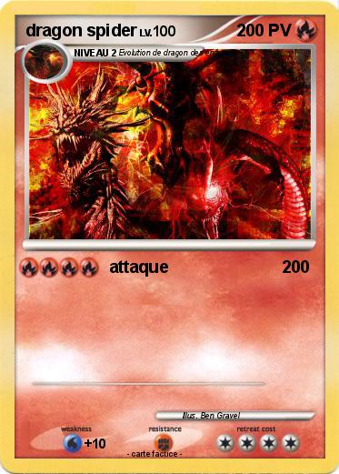 Pokemon dragon spider