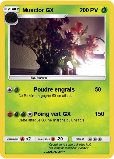 Pokemon Musclor GX
