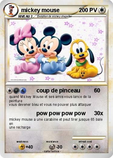 Pokemon mickey mouse