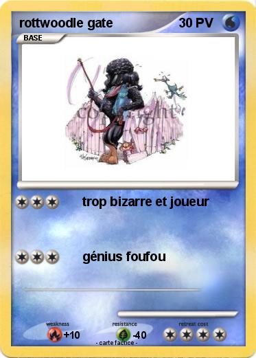 Pokemon rottwoodle gate