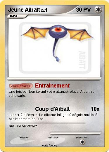 Pokemon Jeune Aibatt