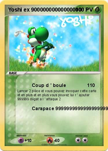 Pokemon Yoshi ex 90000000000000000