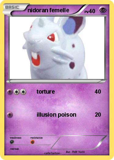 Pokemon nidoran femelle