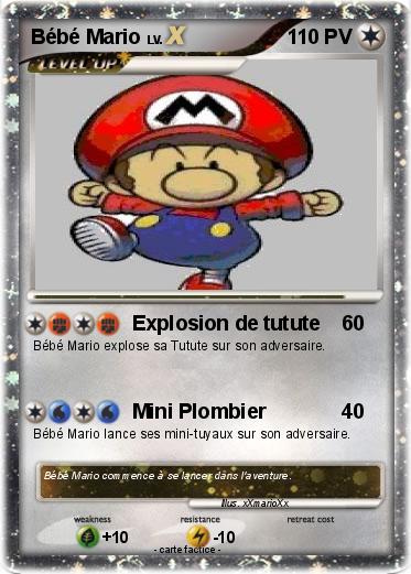 Pokemon Bébé Mario