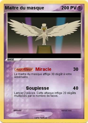 Pokemon Maitre du masque