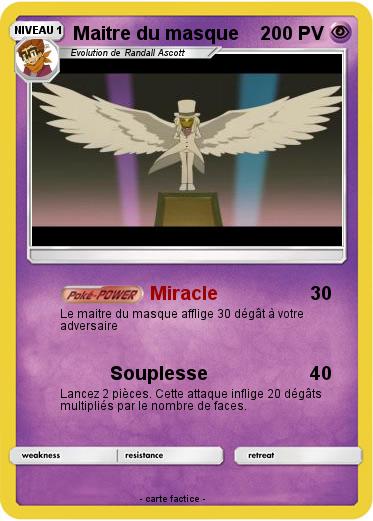 Pokemon Maitre du masque