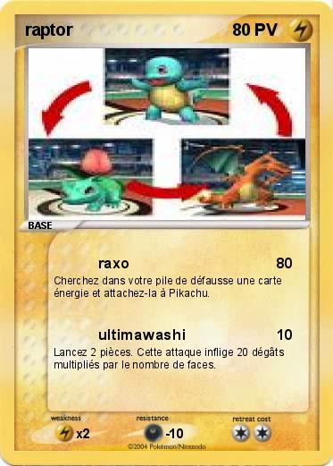 Pokemon raptor