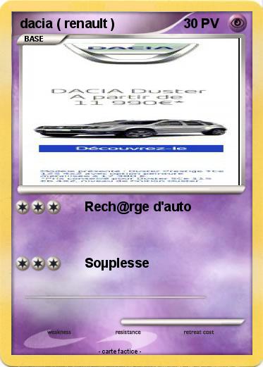 Pokemon dacia ( renault )