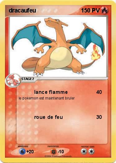 Pokemon dracaufeu 