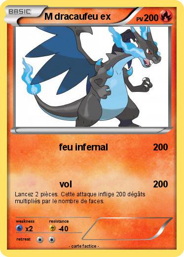 Pokemon M dracaufeu ex