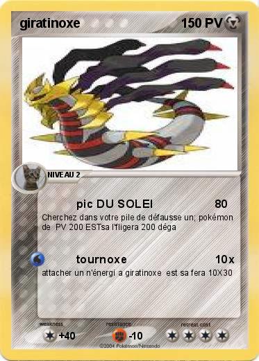 Pokemon giratinoxe