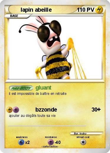 Pokemon lapin abeille
