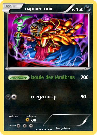 Pokemon majicien noir