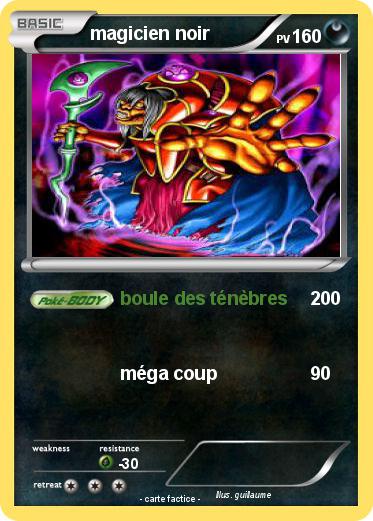 Pokemon magicien noir