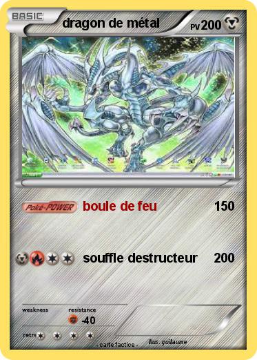 Pokemon dragon de métal