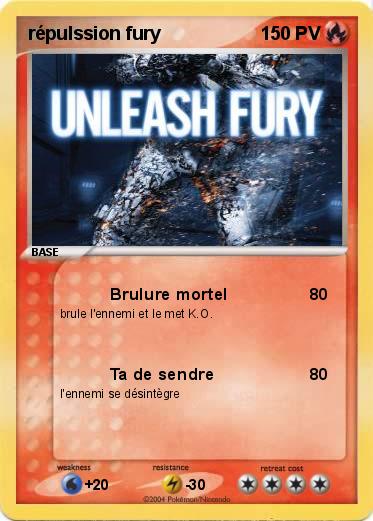 Pokemon répulssion fury
