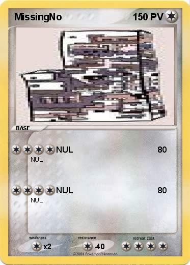 Pokemon MissingNo