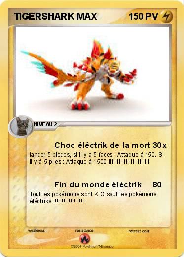 Pokemon TIGERSHARK MAX